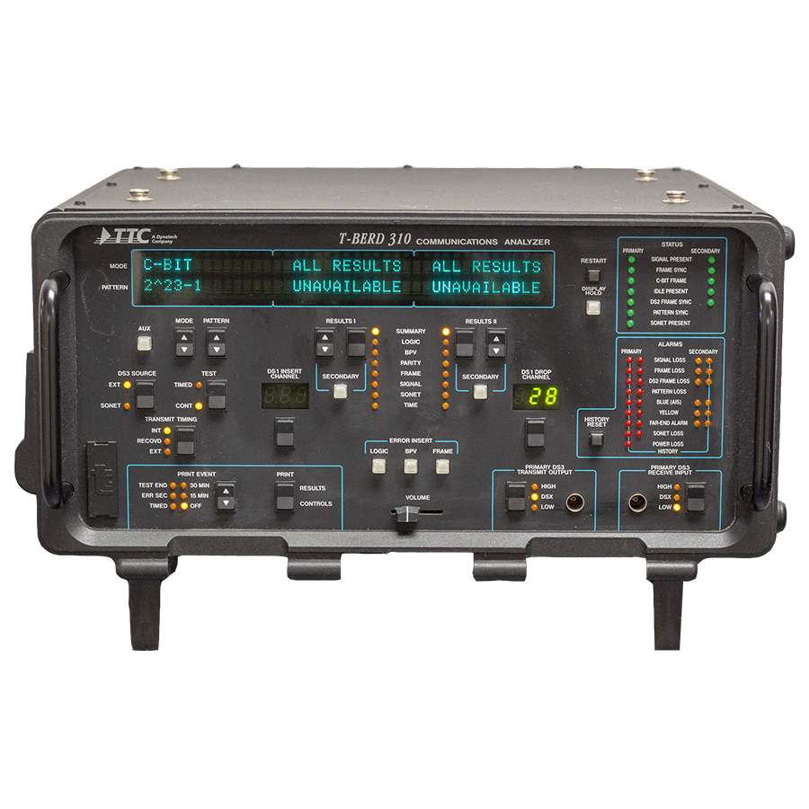 TTC T-BERD 310 Communications Analyzer - RF Imaging
